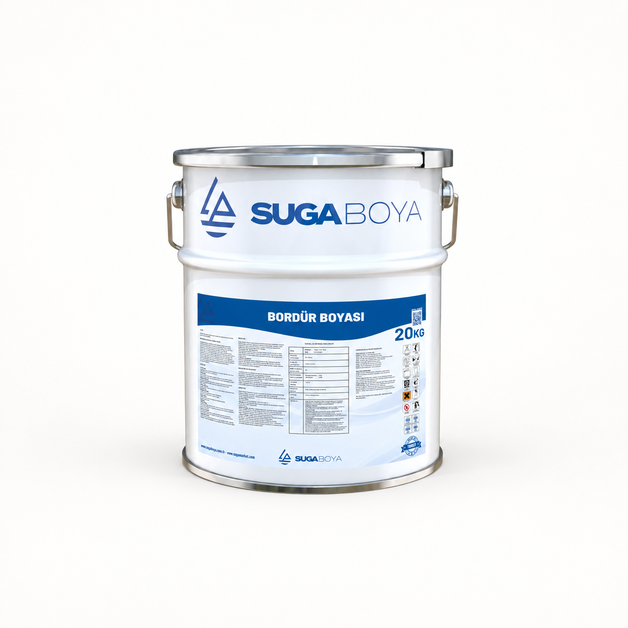 Suga Bordür Boyası 20 kg — Ürün ambalajı