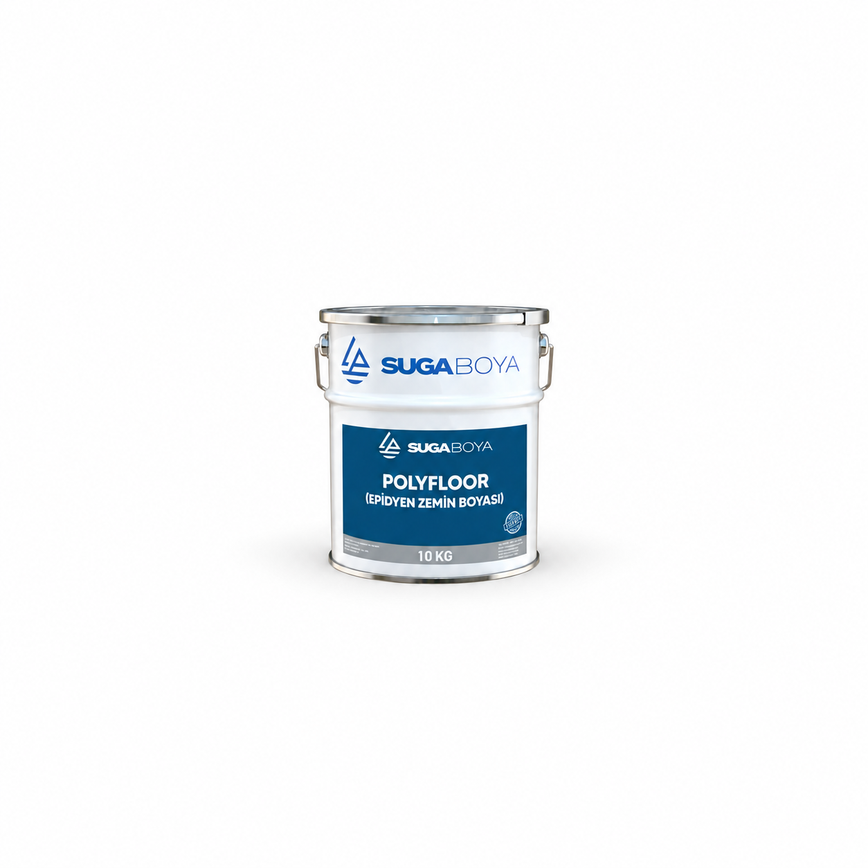 Suga Polyfloor (EPDM Zemin Boyası) 10 kg — Ürün ambalajı