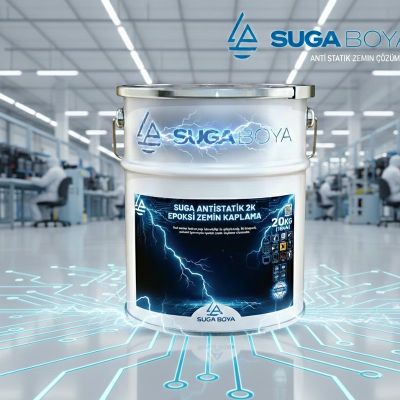 Suga Antistatik 2K Epoksi Zemin Kaplama (16+4) 20 kg