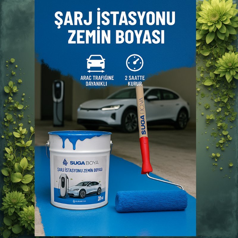Suga Şarj İstasyon Zemin Boyası 20 kg
