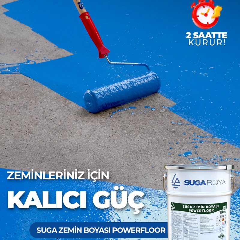 Suga Powerfloor Zemin Boyası 18 kg