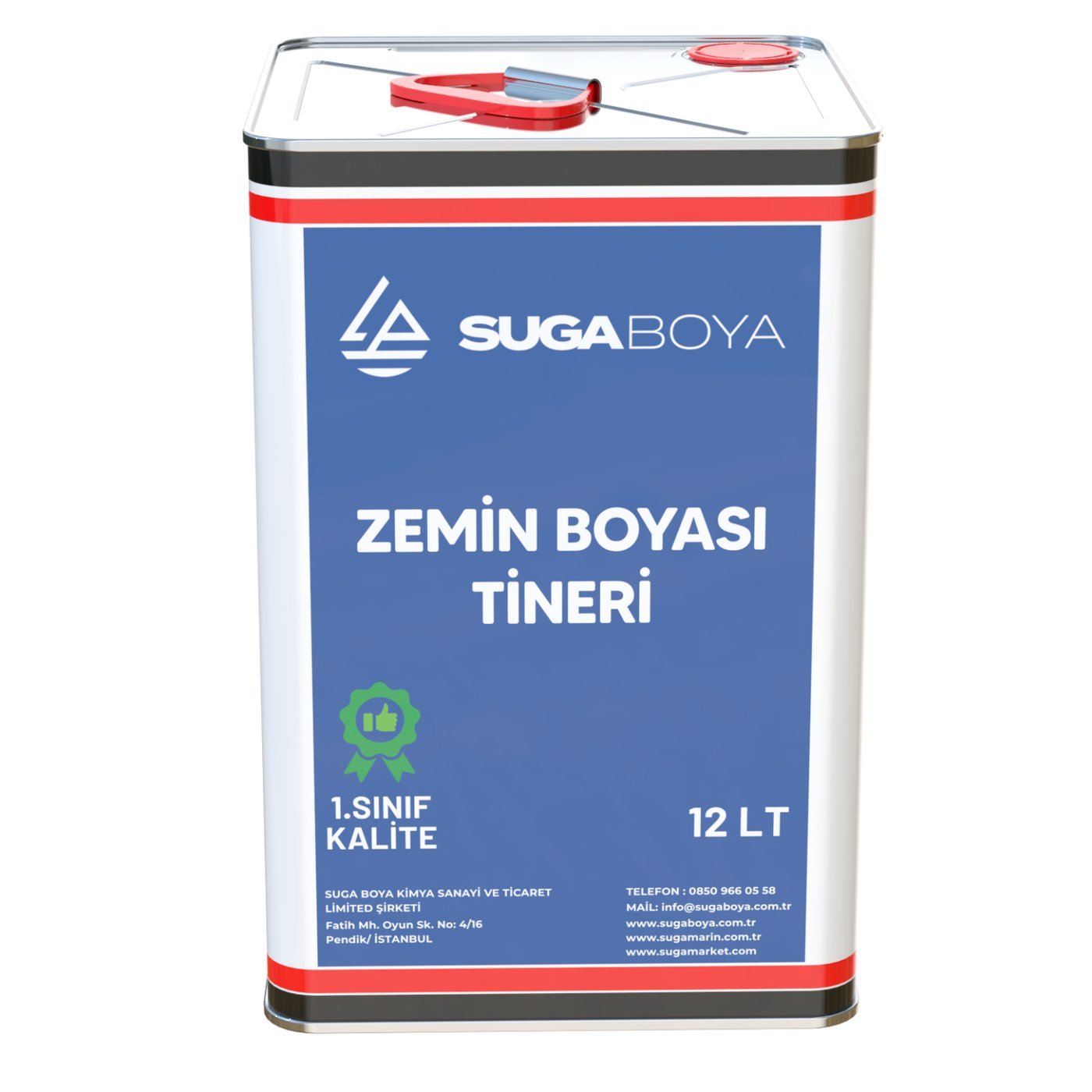 Suga Zemin Boyası Tineri 2,5 lt
