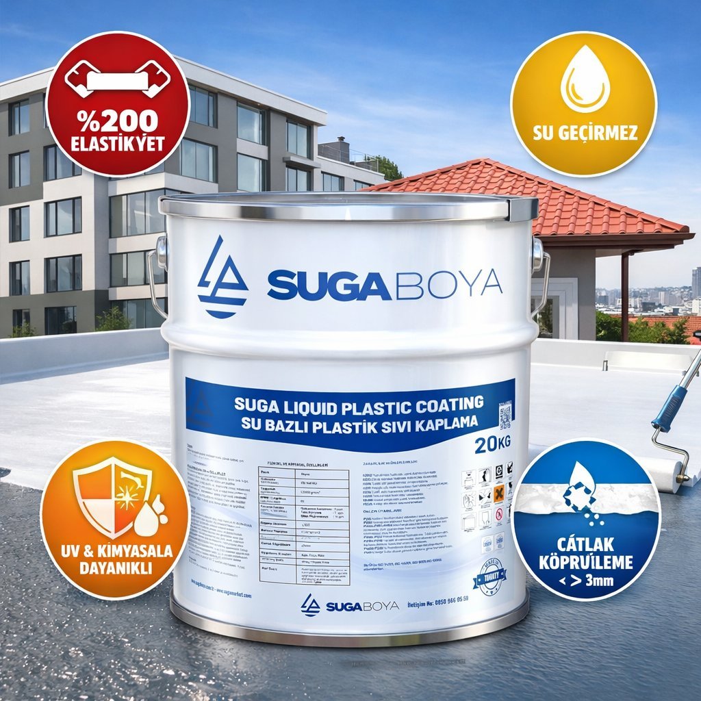 Suga Liquid Plastic Coating Plastik Sıvı Kaplama 20 kg