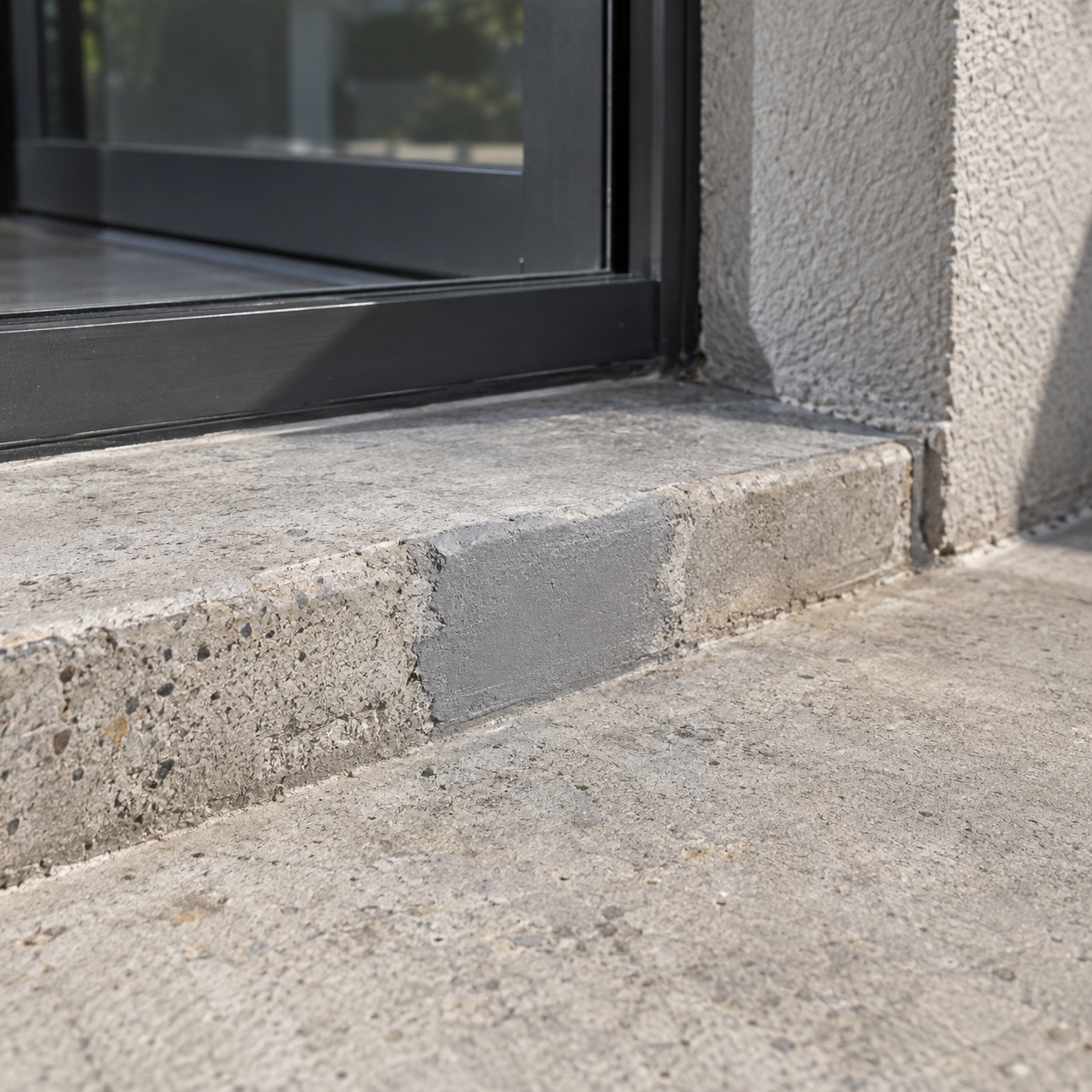Suga 2K Mortar Tamir Macunu 1,4+0,6 2 kg — Temsili uygulama görseli