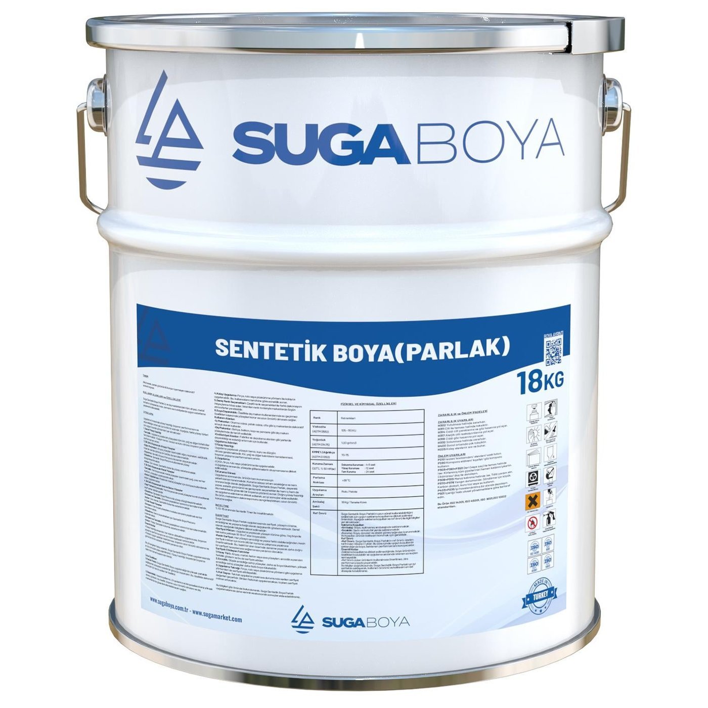 Suga Sentetik Boya Parlak 18 kg