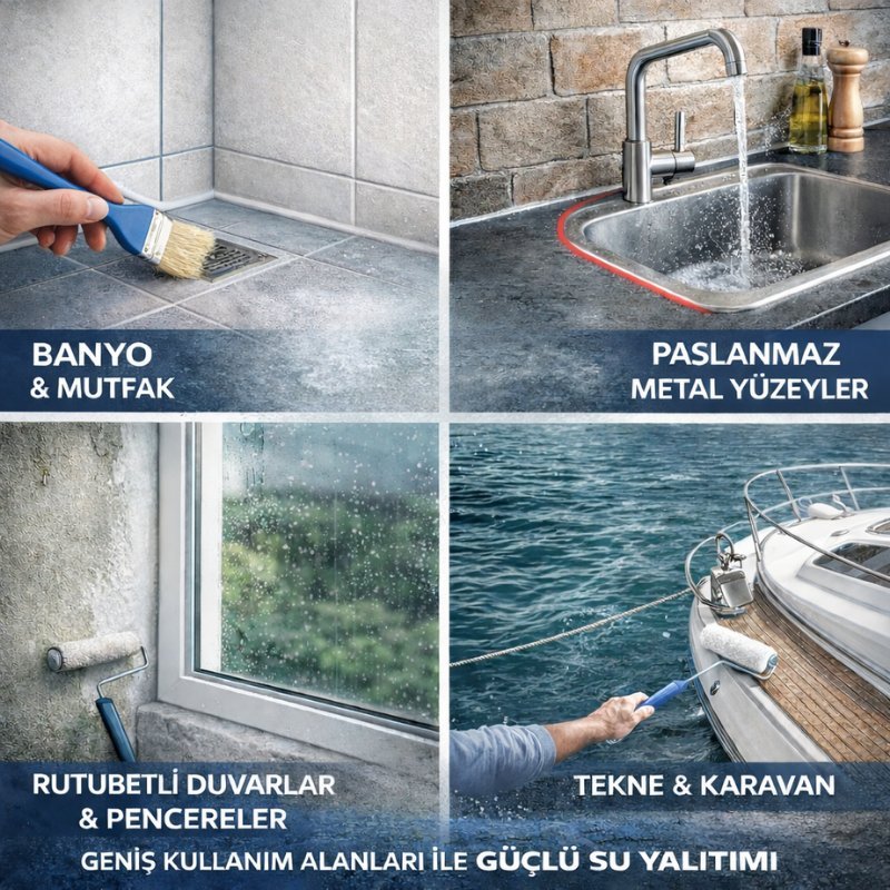 Suga Aquaproof Şeffaf Su Yalıtımı 10 kg