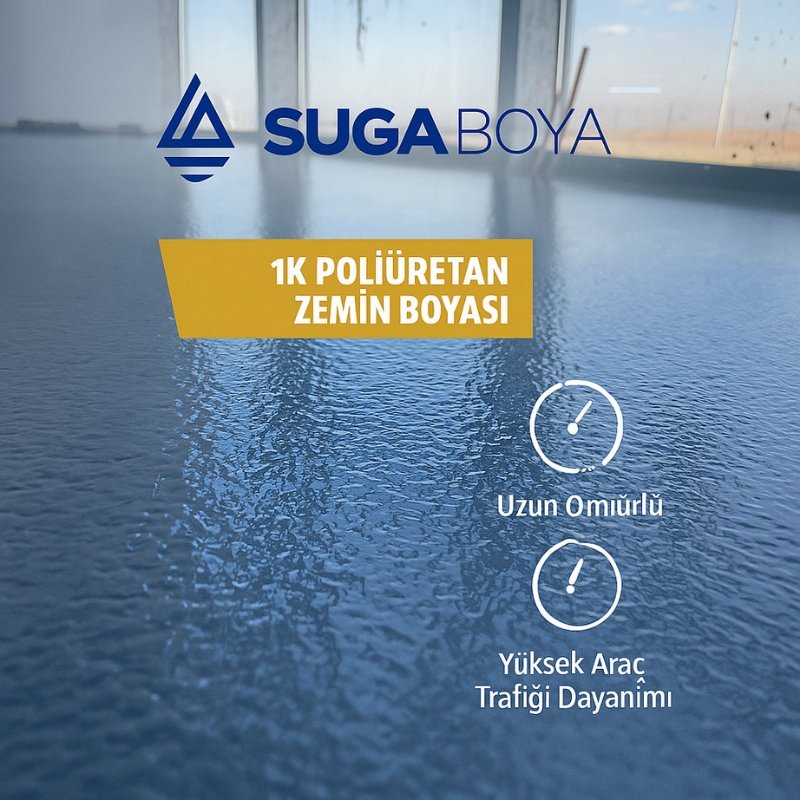 Suga 1K Poliüretan Zemin Boyası 20 kg