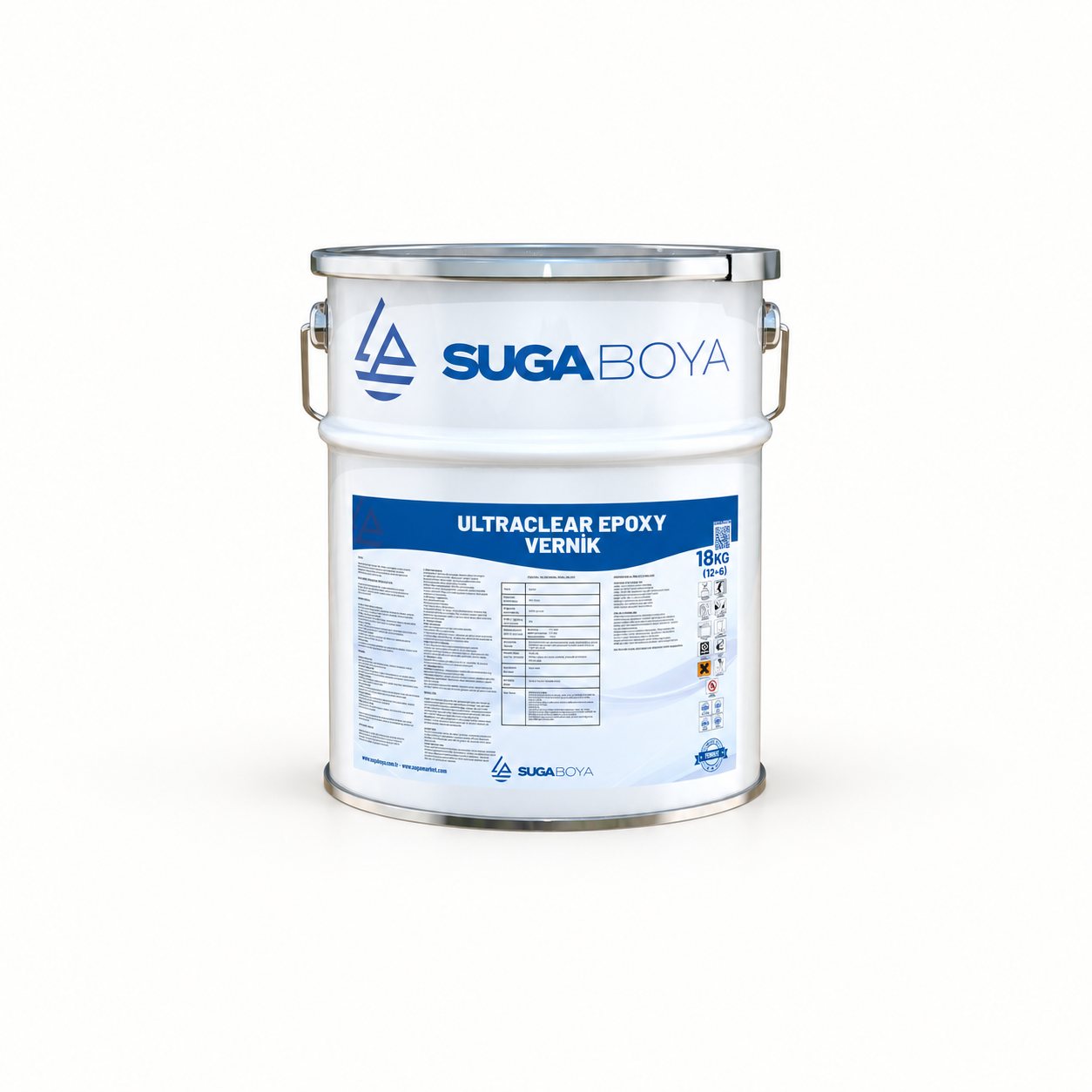 Ultraclear Epoxy Vernik — Ürün ambalajı