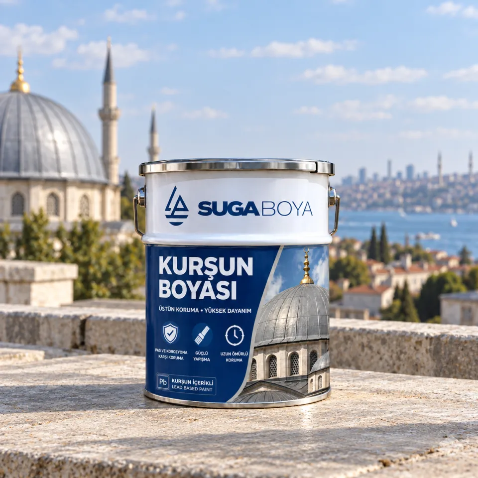 Suga Kurşun Boyası 20 kg — uygulama fotoğrafı