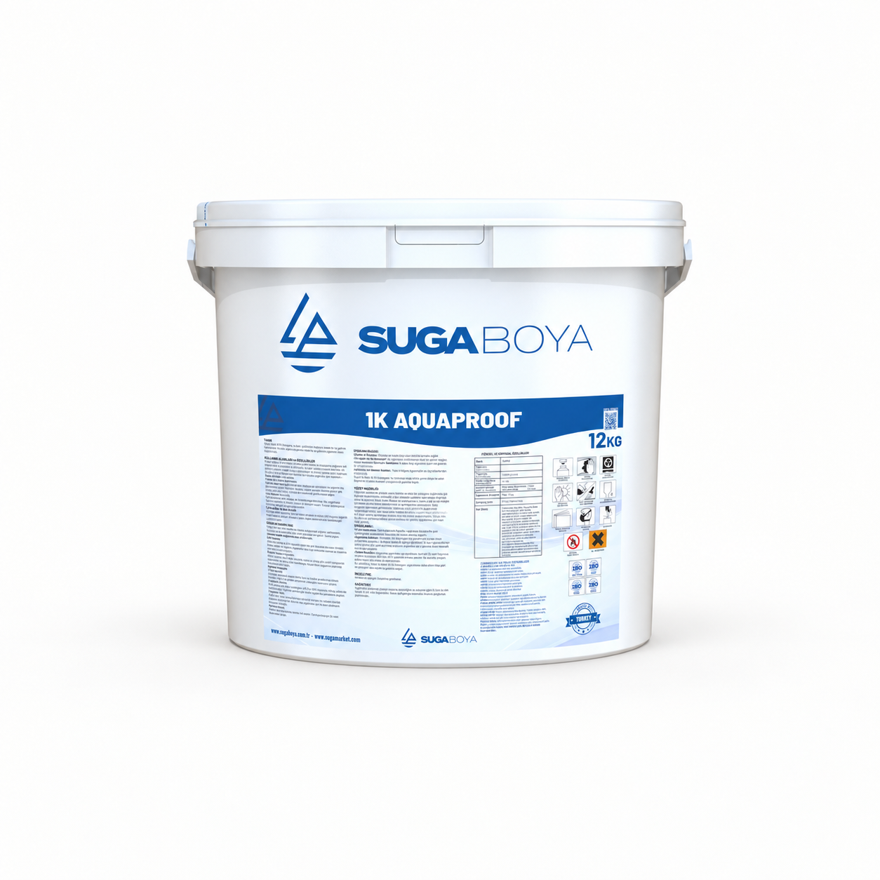 Suga Aquaproof 1K 12 kg — Ürün ambalajı