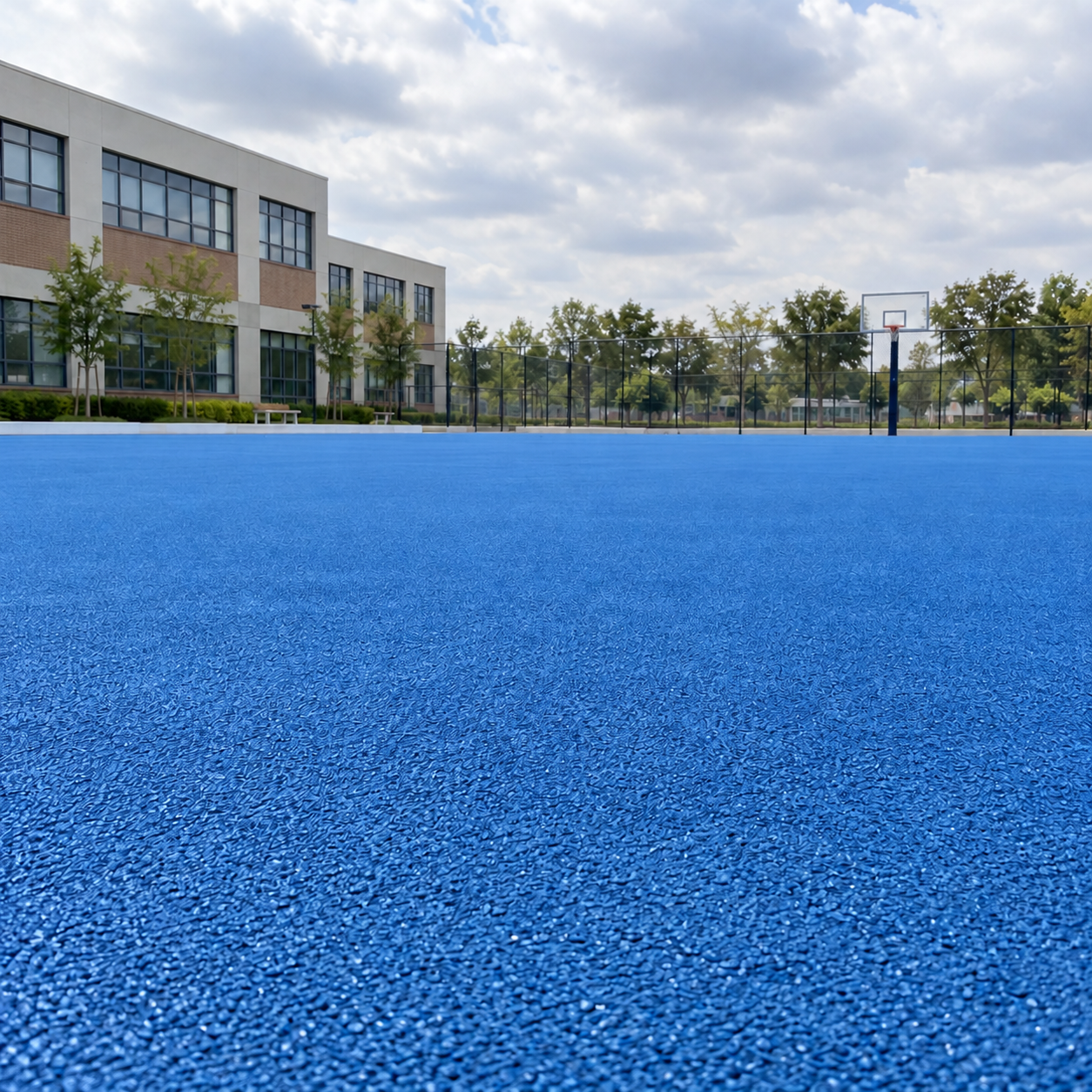 Suga Polyfloor (EPDM Zemin Boyası) 20 kg — Temsili uygulama görseli