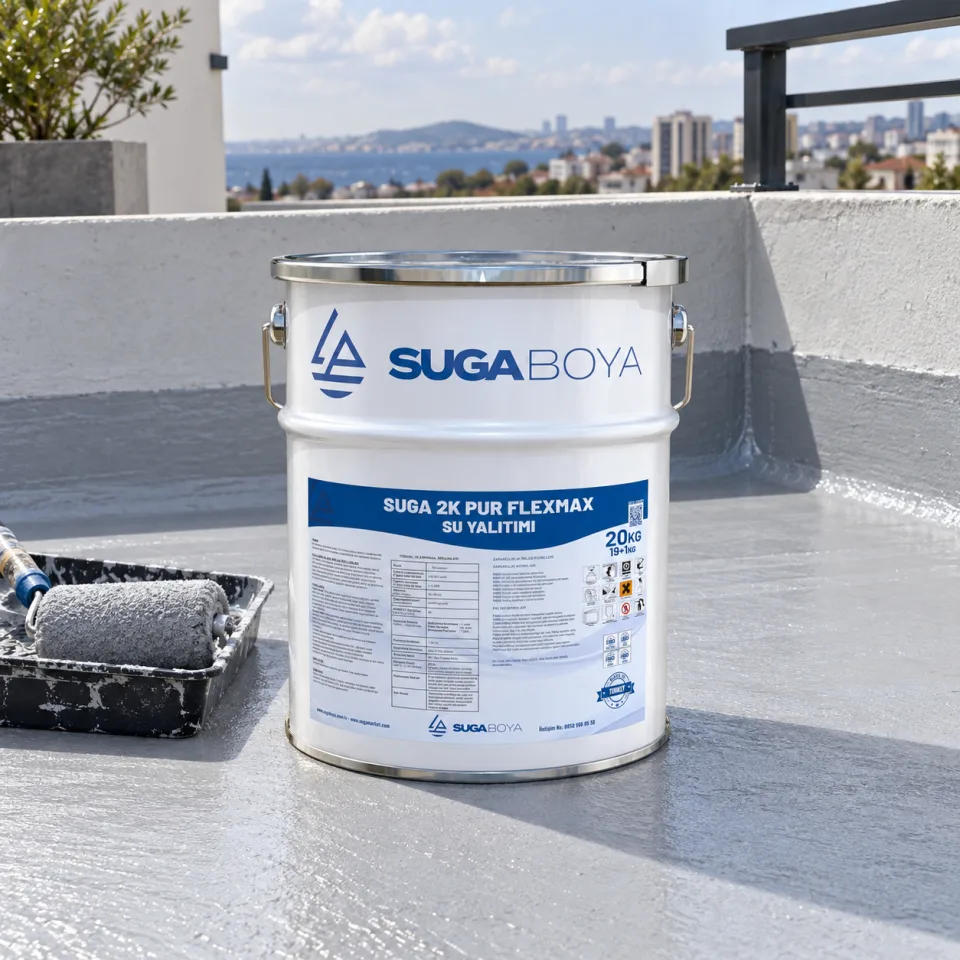 Suga 2K Flexmax Elastik Mebran 20 kg — uygulama fotoğrafı