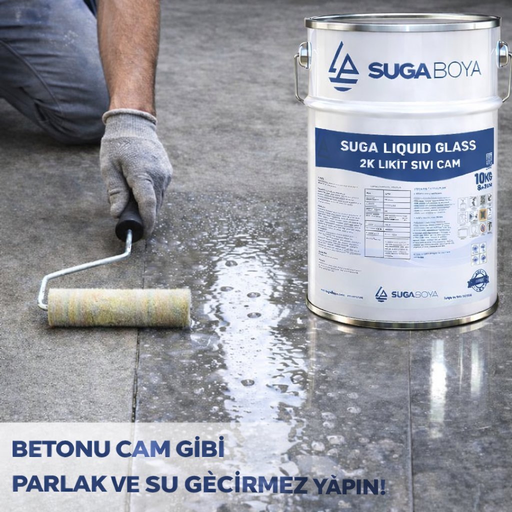 Suga Likit Sıvı Cam 2K Çift Komponentli 10 kg