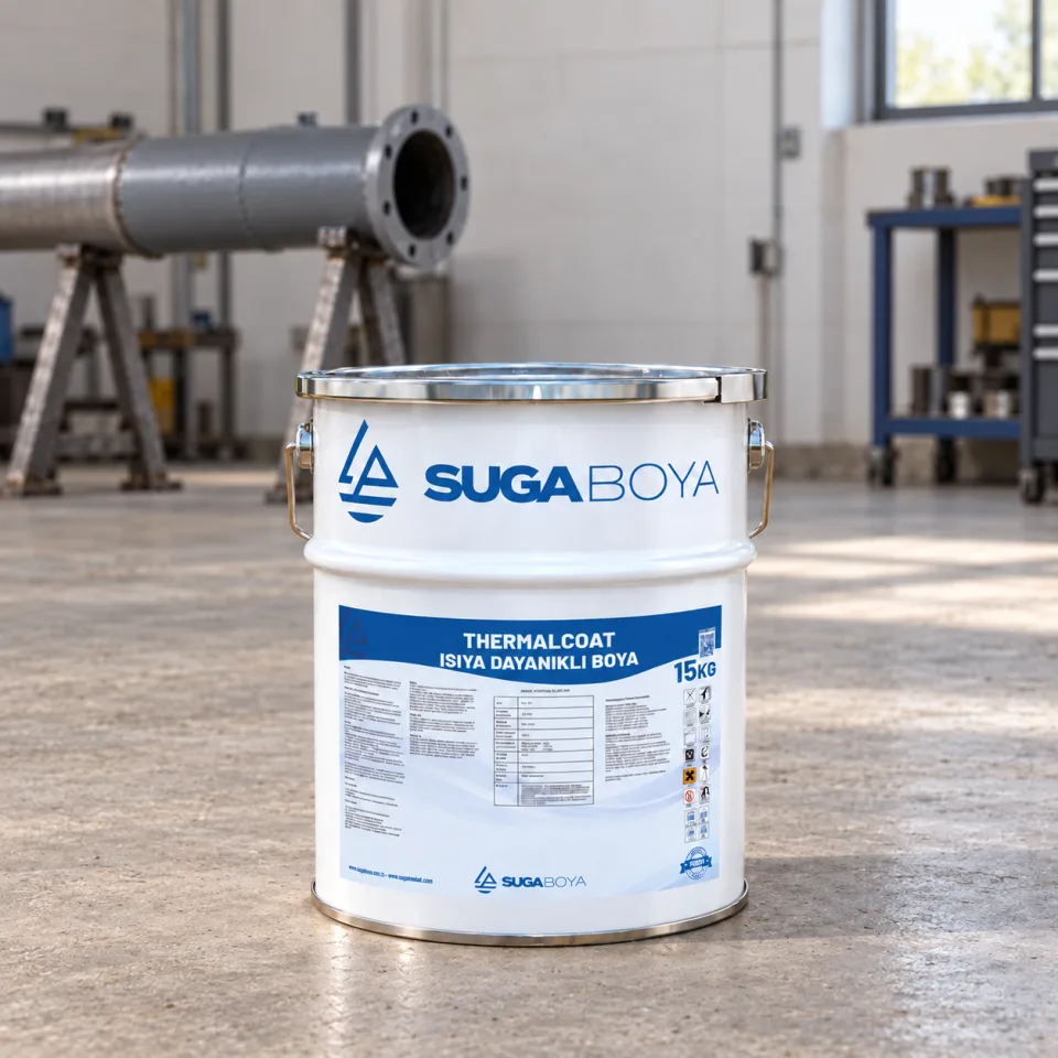 Suga Thermalcoat 15 kg Isıya Dayanıklı Boya 550⁰C-700⁰C — uygulama fotoğrafı