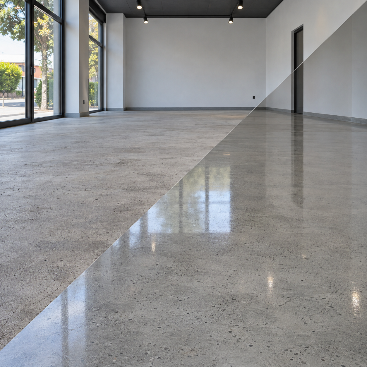 Suga Epoxy Clear 2K (12+6) 18 kg — Temsili öncesi ve sonrası