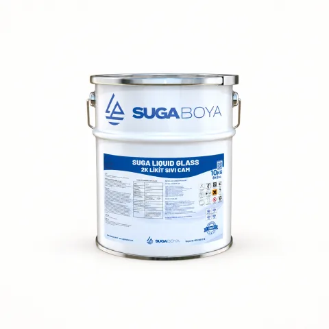 Suga Likit Sıvı Cam 2K Çift Komponentli 10 kg ambalajı