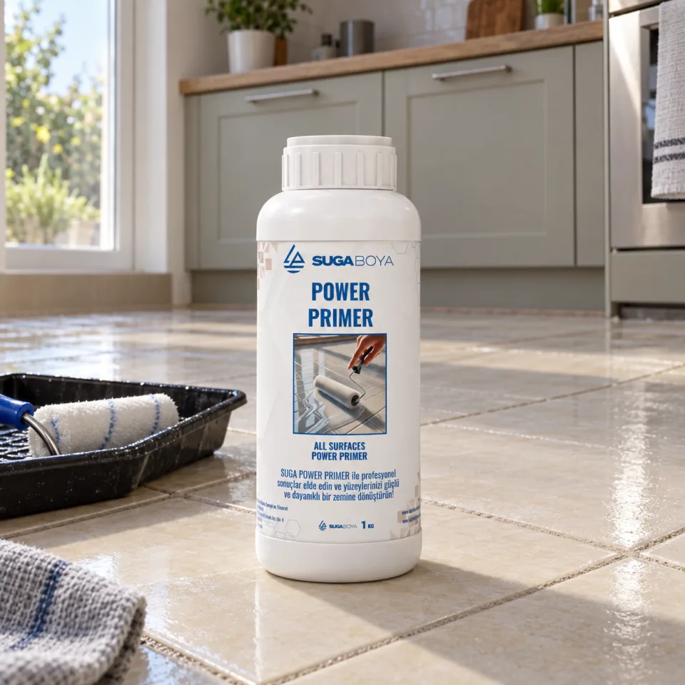 Power Primer Seramik, Fayans, Granit, Paladyen ve Beton Astarı 1 kg — uygulama fotoğrafı