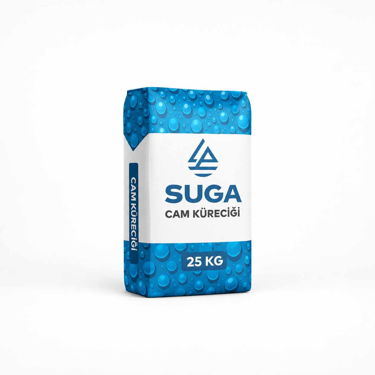 Suga Cam Küreciği 25 kg — Ürün ambalajı