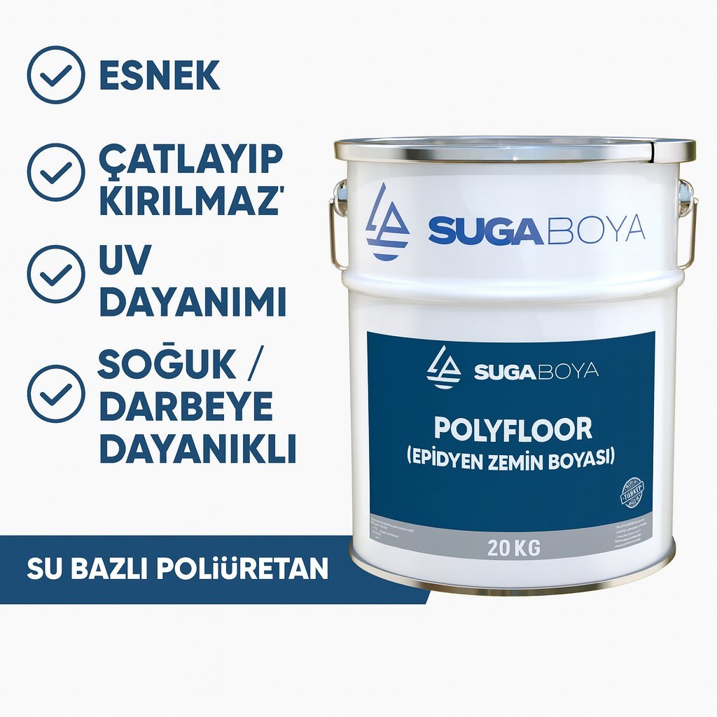 Suga Polyfloor (EPDM Zemin Boyası) 10 kg