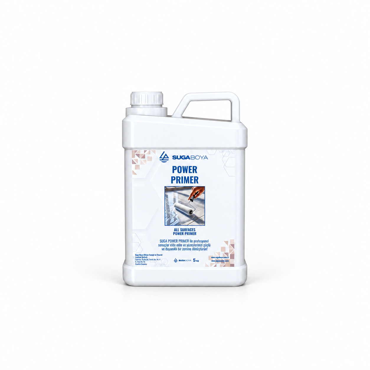 Power Primer Seramik, Fayans, Granit, Paladyen ve Beton Astarı 5 kg — Ürün ambalajı
