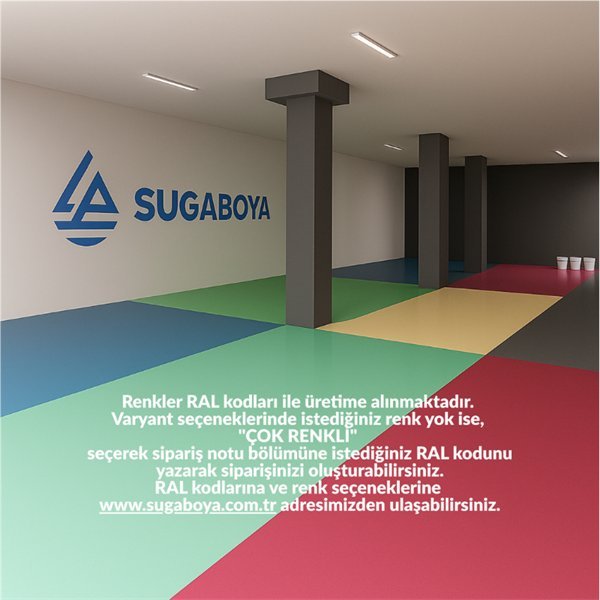 Suga 1K Poliüretan Zemin Boyası 10 kg