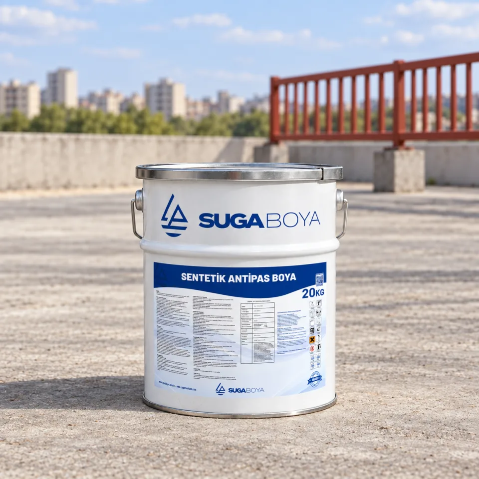 Suga Sentetik Antipas Boya 20 kg — uygulama fotoğrafı