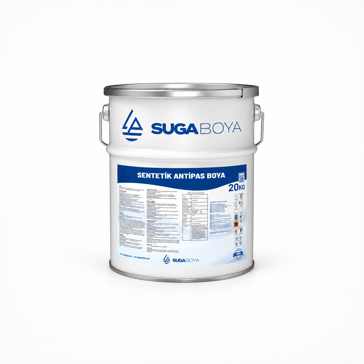 Suga Sentetik Antipas Boya 20 kg — Ürün ambalajı