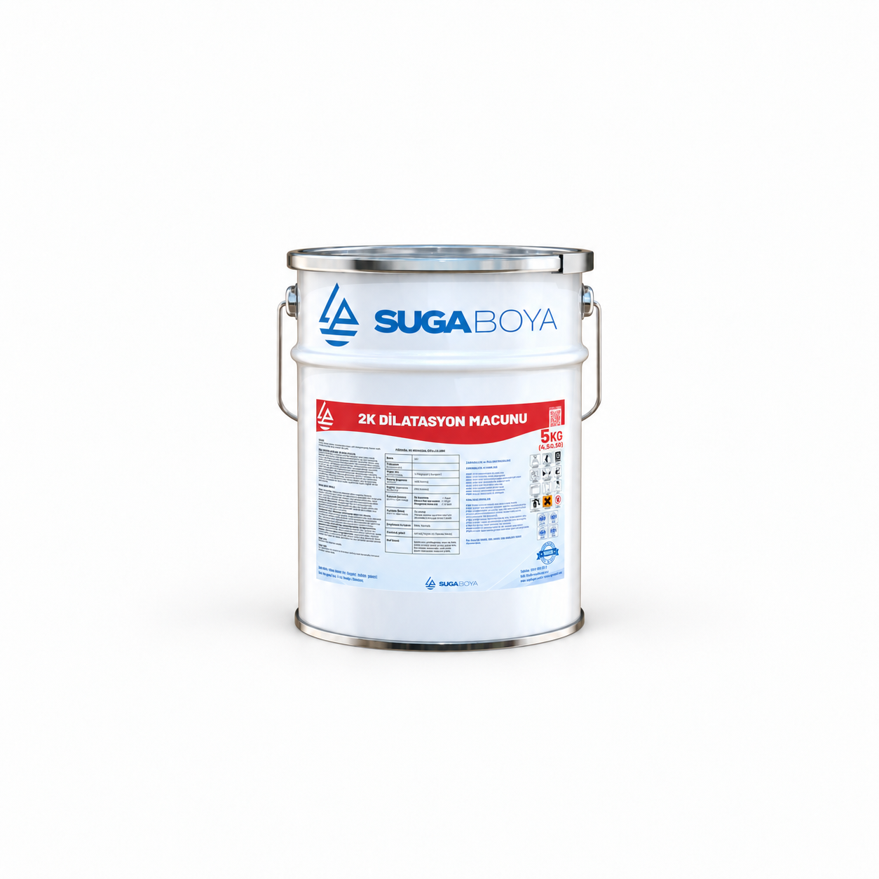 Suga 2K Dilatasyon Harcı (4,5+0,50) 5 kg — Ürün ambalajı