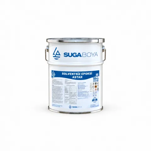 Suga Solventsiz Epoksi Astar (12+6) 18 kg ambalajı